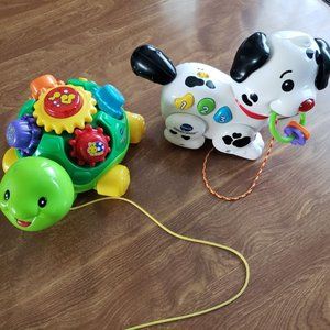 VTECH TOYS PUPPY AND TURTLE